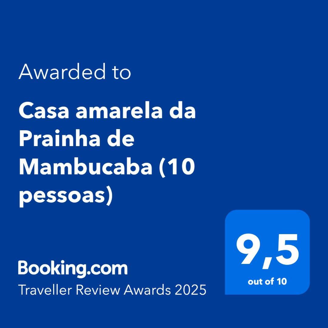 Villa Casa Amarela Da Prainha De Mambucaba - 6 Pessoas Parati Esterno foto